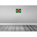 [LA-115562-H] Holzschild 20x30 cm Dominicas Dominica Flagge Fahne Wappen Bild 2