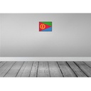 [LA-115570-H] Holzschild 20x30 cm Eritreas Eritrea Flagge Fahne Wappen Bild 2