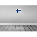 [LA-115576-H] Holzschild 20x30 cm Finnlands Finland Flagge Fahne Wappen Bild 2