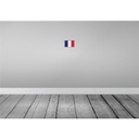 [LA-115577-1812] Blechschild 12x18 cm Frankreichs France Flagge Fahne Wappen Bild 2
