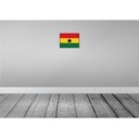 [LA-115583-2030] Blechschild 20x30 cm Ghanas Ghana Flagge Fahne Wappen Bild 2