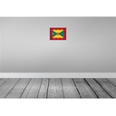 [LA-115587-H] Holzschild 20x30 cm Grenadas Grenada Flagge Fahne Wappen Bild 2