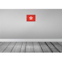 [LA-115597-2030] Blechschild 20x30 cm Hongkongs Hong Kong Flagge Fahne Wappen Bild 2
