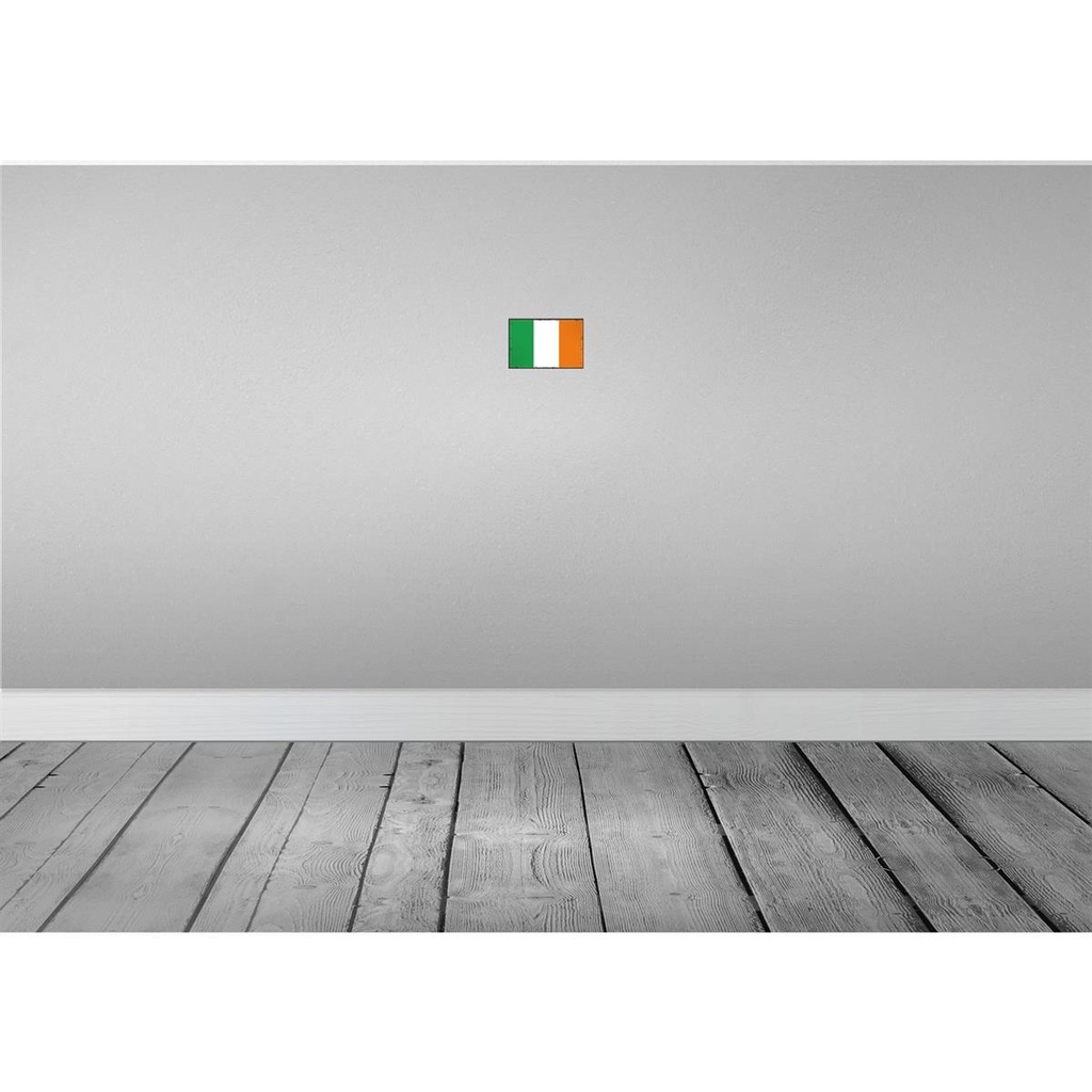 [LA-115604-1812] Blechschild 12x18 cm Irlands Ireland Flagge Fahne Wappen Bild 2