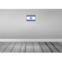 [LA-115606-2030] Blechschild 20x30 cm Israels Israel Flagge Fahne Wappen Bild 2