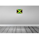 [LA-115608-H] Holzschild 20x30 cm Jamaikas Jamaica Flagge Fahne Wappen Bild 2