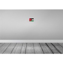 [LA-115611-1812-H] Holzschild 12x18 cm Jordaniens Jordan Flagge Fahne Wappen Bild 2