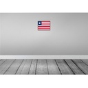 [LA-115621-H] Holzschild 20x30 cm Liberias Liberia Flagge Fahne Wappen Bild 2
