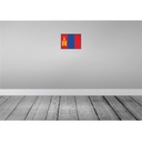 [LA-115641-2030] Blechschild 20x30 cm Mongolei Mongolia Flagge Straße Stadt Fahne Wappen Bild 2