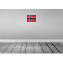 [LA-115660-2030] Blechschild 20x30 cm Norwegens Norway Flagge Fahne Wappen Bild 2