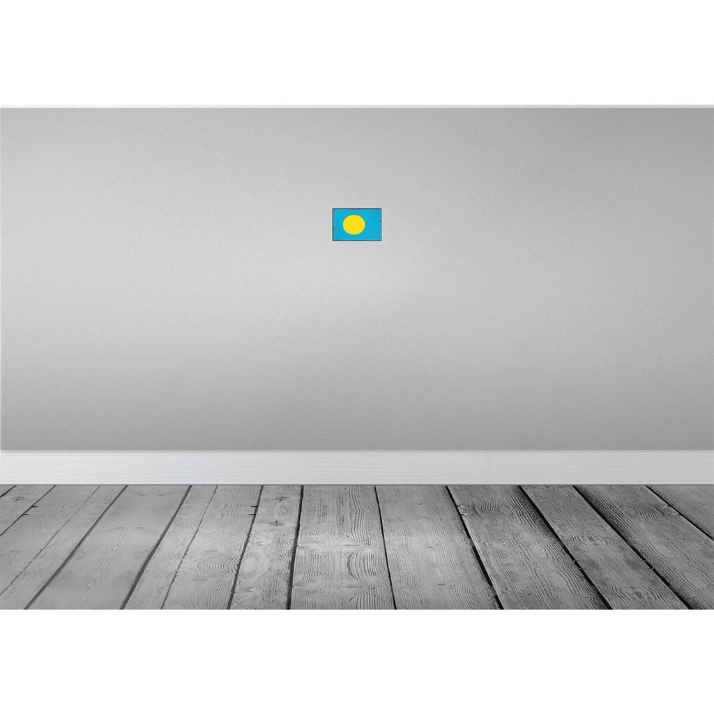 [LA-115663-1812-H] Holzschild 12x18 cm Palaus Palau Flagge Fahne Wappen Bild 2