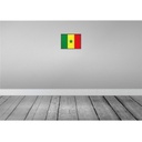 [LA-115685-H] Holzschild 20x30 cm Senegal Flagge Fahne Wappen Bild 2