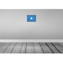 [LA-115693-H] Holzschild 20x30 cm Somalias Somalia Flagge Fahne Wappen Bild 2