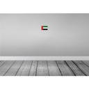 [LA-115720-1812-H] Holzschild 12x18 cm Arabischen Emirate Flagge Fahne Wappen Bild 2