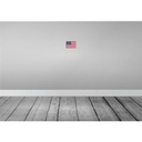 [LA-115723-1812] Blechschild 12x18 cm Vereinigte Staaten States Amerika USA Flagge Fahne Wappen Bild 2