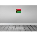 [LA-115725-2030] Blechschild 20x30 cm Vanuatus Vanuatu Flagge Fahne Wappen Bild 2