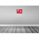 [LA-115730-2030] Blechschild 20x30 cm Wallis und Futuna Flagge Fahne Wappen Bild 2
