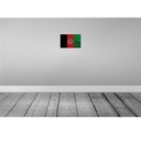 [LA-115735-2030] Blechschild 20x30 cm Afghanistan Rost Flagge Fahne Wappen Bild 2