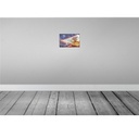 [LA-115739-H] Holzschild 20x30 cm American Samoa Rost Flagge Fahne Wappen Bild 2