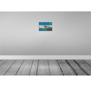 [LA-115744-H] Holzschild 20x30 cm Argentinien Argentina Rost Flagge Fahne Wappen Bild 2