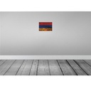 [LA-115745-2030] Blechschild 20x30 cm Armenien Armenia Rost Flagge Fahne Wappen Bild 2