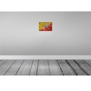 [LA-115757-2030] Blechschild 20x30 cm Bhutan Rost Flagge Fahne Wappen Bild 2