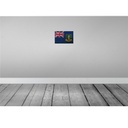 [LA-115762-2030] Blechschild 20x30 cm Britischen Jungferninseln Rost Flagge Fahne Wappen Bild 2