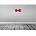 [LA-115769-2030] Blechschild 20x30 cm Kanada Canada Rost Flagge Fahne Wappen Bild 2