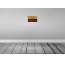 [LA-115778-2030] Blechschild 20x30 cm Kolumbien Colombia Rost Flagge Fahne Wappen Bild 2