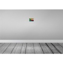 [LA-115779-1812] Blechschild 12x18 cm der Komoren Comoros Rost Flagge Fahne Wappen Bild 2