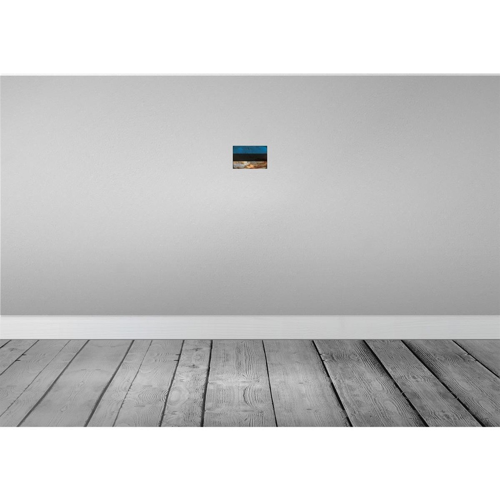 [LA-115799-1812-H] Holzschild 12x18 cm Estland Estonia Rost Flagge Fahne Wappen Bild 2