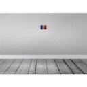 [LA-115805-1812-H] Holzschild 12x18 cm Frankreich France Rost Flagge Fahne Wappen Bild 2