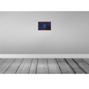 [LA-115816-2030] Blechschild 20x30 cm Guam Rost Flagge Fahne Wappen Bild 2
