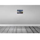 [LA-115834-2030] Blechschild 20x30 cm Israel Rost Flagge Fahne Wappen Bild 2