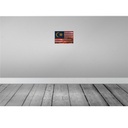 [LA-115857-H] Holzschild 20x30 cm Malaysia Rost Flagge Fahne Wappen Bild 2