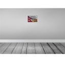 [LA-115876-2030] Blechschild 20x30 cm Nepal Rost Flagge Fahne Wappen Bild 2