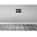 [LA-115877-2030] Blechschild 20x30 cm Niederlande Netherlands Rost Flagge Fahne Wappen Bild 2
