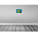 [LA-115891-2030] Blechschild 20x30 cm Palau Rost Flagge Fahne Wappen Bild 2