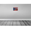 [LA-115899-2030] Blechschild 20x30 cm Puerto Rico Rost Straße Stadt Flagge Fahne Wappen Bild 2
