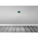 [LA-115903-1812-H] Holzschild 12x18 cm Ruanda Rwanda Rost Flagge Fahne Wappen Bild 2