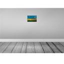 [LA-115903-2030] Blechschild 20x30 cm Ruanda Rwanda Rost Flagge Fahne Wappen Bild 2