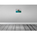 [LA-115908-H] Holzschild 20x30 cm San Marino Rost Flagge Fahne Wappen Bild 2