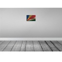 [LA-115915-2030] Blechschild 20x30 cm Seychellen Seychelles Rost Flagge Fahne Wappen Bild 2