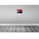 [LA-115917-2030] Blechschild 20x30 cm Sint Maarten Rost Flagge Fahne Wappen Bild 2