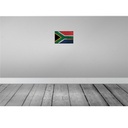 [LA-115922-H] Holzschild 20x30 cm Südafrika South Africa Rost Flagge Fahne Wappen Bild 2