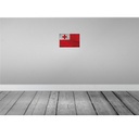 [LA-115940-2030] Blechschild 20x30 cm Tonga Rost Flagge Fahne Wappen Bild 2