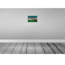 [LA-115952-2030] Blechschild 20x30 cm Usbekistan Uzbekistan Rost Flagge Fahne Wappen Bild 2