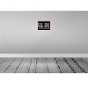 [LA-115981-2030] Blechschild 20x30 cm Girl Zone Zitat no blue boys Männer Frauen Spruch Bild 2