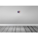[LA-116004-1812-H] Holzschild 12x18 cm American Samoa Vintage Flagge Fahne Wappen Bild 2