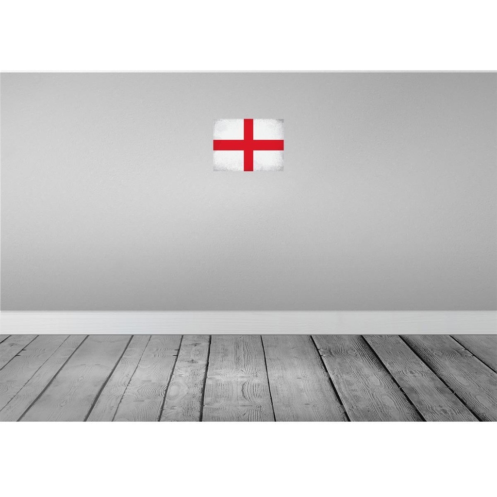 [LA-116061-2030] Blechschild 20x30 cm England Vintage Flagge Fahne Wappen Bild 2